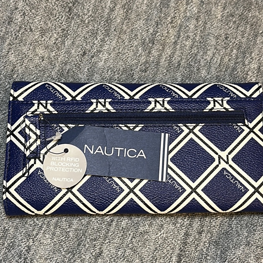 Nautica Money Manager RFID Women’s Wallet Clutch Organizer - Picture 9 of 11